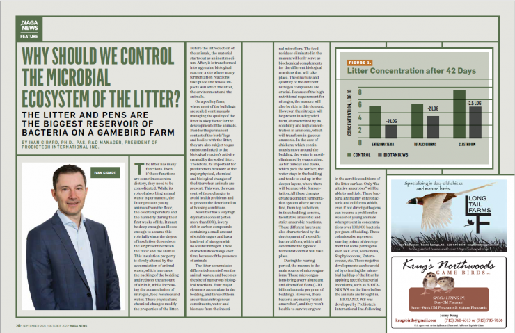 York Ag Probiotech NAGA News Sept.Oct. 2021 York Ag Probiotech NAGA News Sept.Oct. 2021